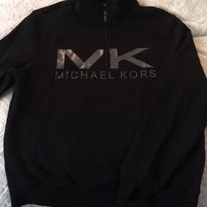 NWT Men's Michael Kors Zip Black Jacket